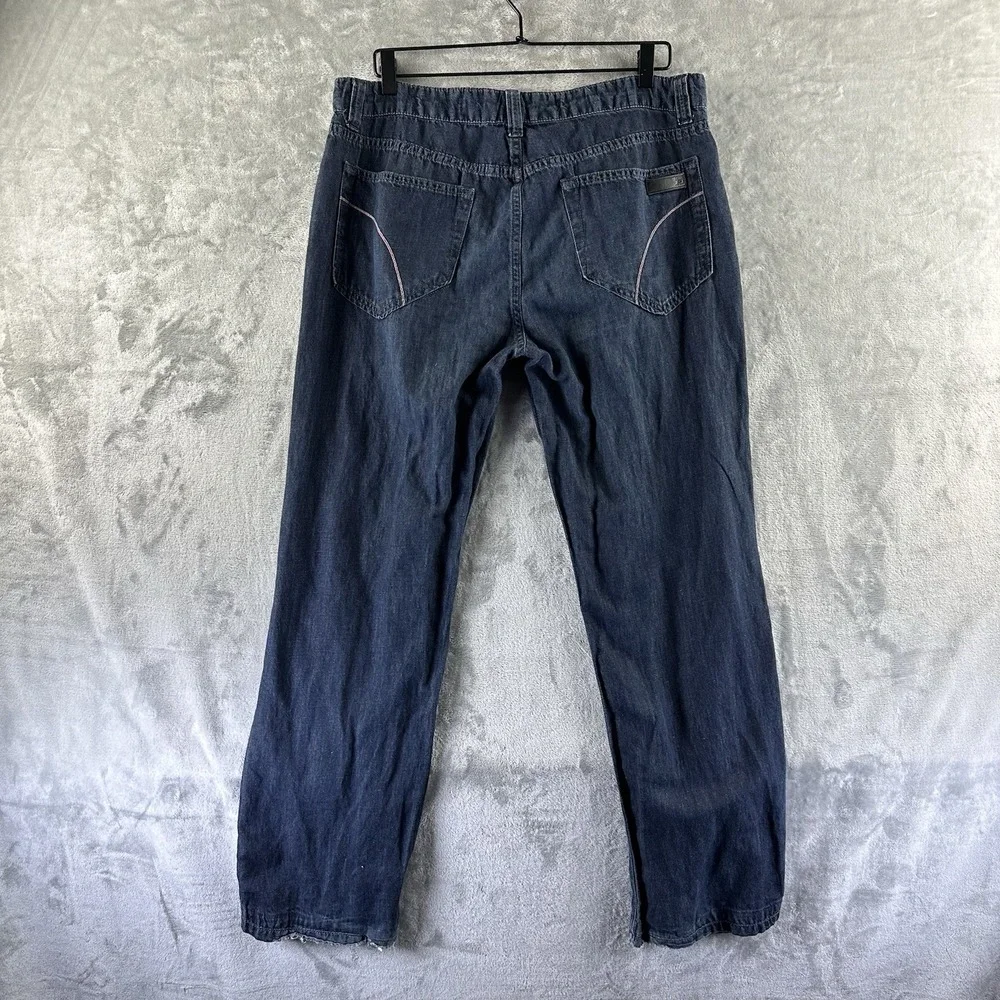 Joe's Jeans Men's 36 x 30 Blue Dark Wash Cotton Classic Fit Straight Leg